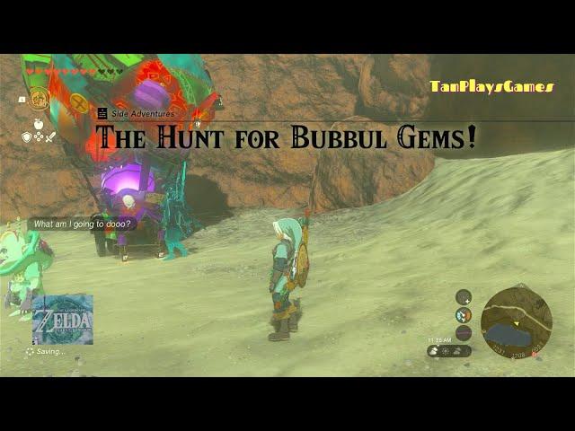 The Hunt for Bubbul Gems! : Zelda Tears of The Kingdom.