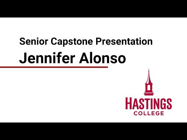 2023 Capstone Jennifer Alonso