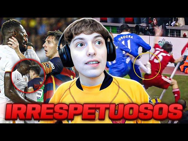 LOS MOMENTOS MAS ANTIDEPORTIVOS E IRRESPETUOSOS DEL FUTBOL - PARTE 2 (2024)