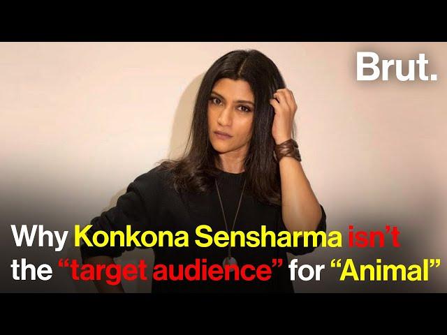 Why Konkona Sensharma isn’t the “target audience” for “Animal”