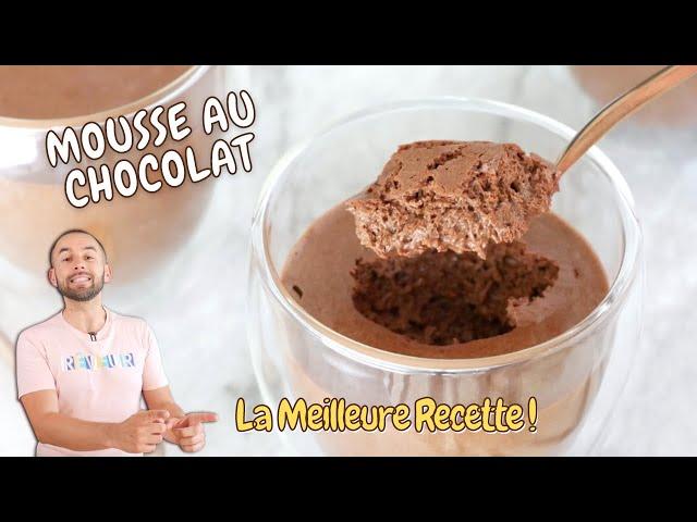 MOUSSE au CHOCOLAT - Recette Facile et Rapide