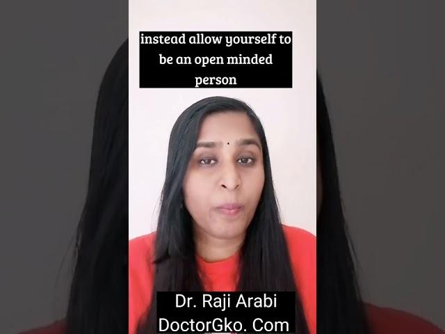 How to avoid Emotional triggers? II Shorts II Dr.Raji Arabi, DoctorGko.com