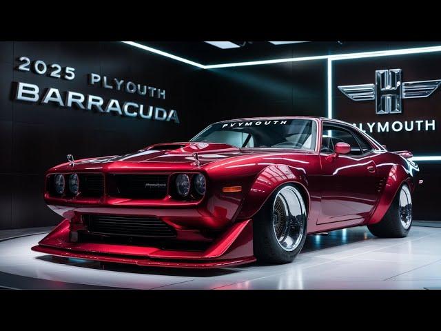 2025 Plymouth Barracuda: Retro Muscle Reloaded with Next-Gen Tech! Prepare to Be Amazed!