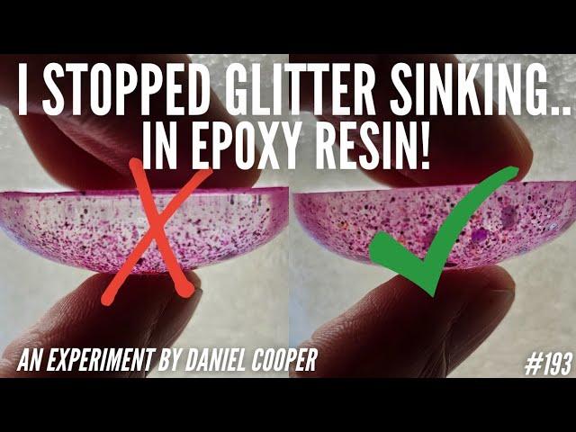 GLITTER VS GRAVITY... I DID IT!!! A Resin Art Video By Daniel Cooper