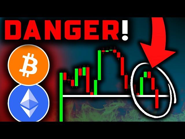 BITCOIN & ALTCOIN CRASH SIGNAL (must watch)!!! Bitcoin News Today, Ethereum Price, Chainlink, Solana