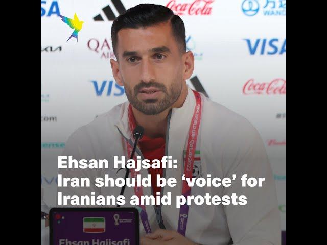 Ehsan Hajsafi: Iran should be 'voice' for Iranians amid protests