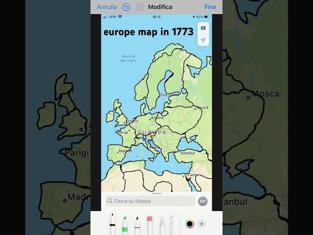 europe in 1773