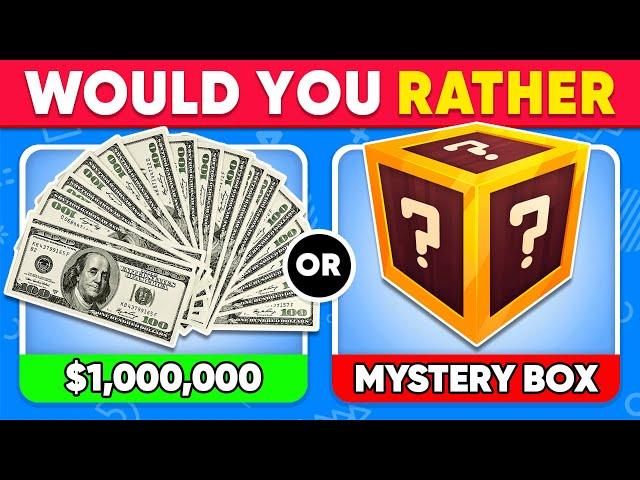 Would You Rather? Mystery Box Edition  Daily Quiz