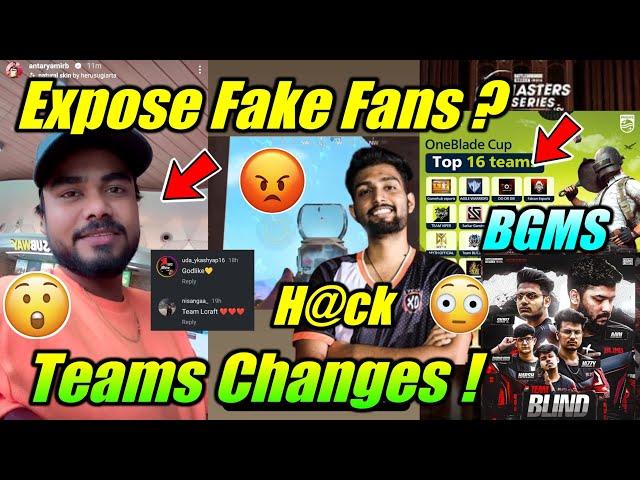  Expose Fake Fan Vote ? BGMS Teams  Punk Hacks  Team Changes