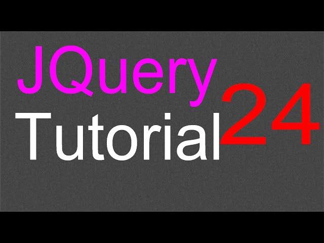 jQuery Tutorial for Beginners - 24 - Introduction to jQuery UI