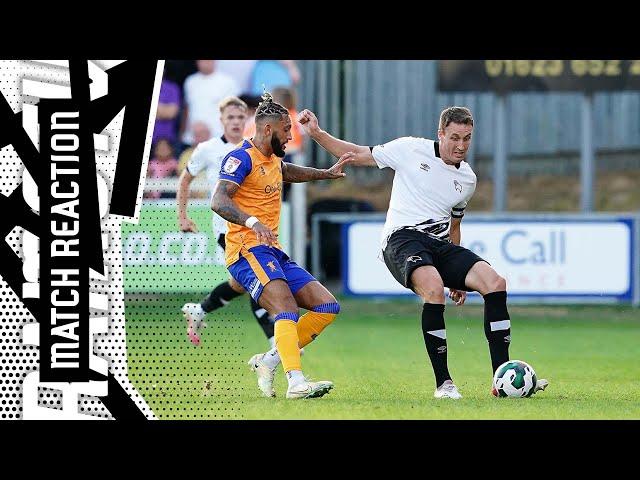MATCH REACTION | Craig Forsyth - Mansfield Town (A) Carabao Cup