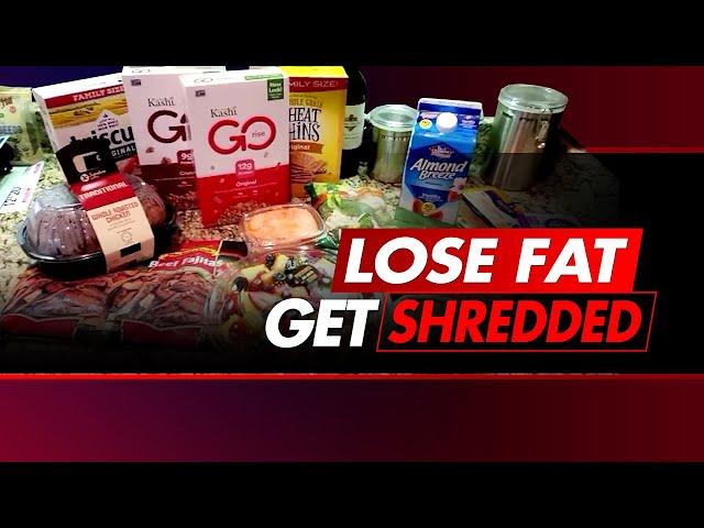 FULL DAY Of Eating For Losing Fat And Getting Shredded!