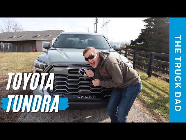 Is the 2024 Toyota Tundra a Good Family Car? TRUCK DAD TOUR