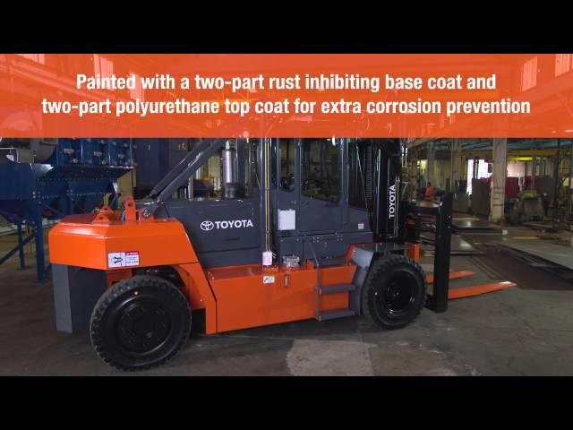 Toyota Material Handling | Products: High-Capacity IC Pneumatic Forklift