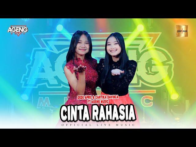 Dede April & Cantika Davinca ft Ageng Music - Cinta Rahasia (Official Live Music)