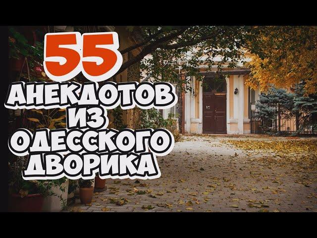 ТОП-55! Смешные анекдоты из одесского дворика! Сборник лучших шуток и анекдотов!