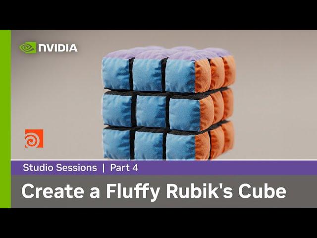 [Houdini] Creating a Fluffy 3D Rubik's Cube w/ Paul Esteves | Part 4: Making a Loop