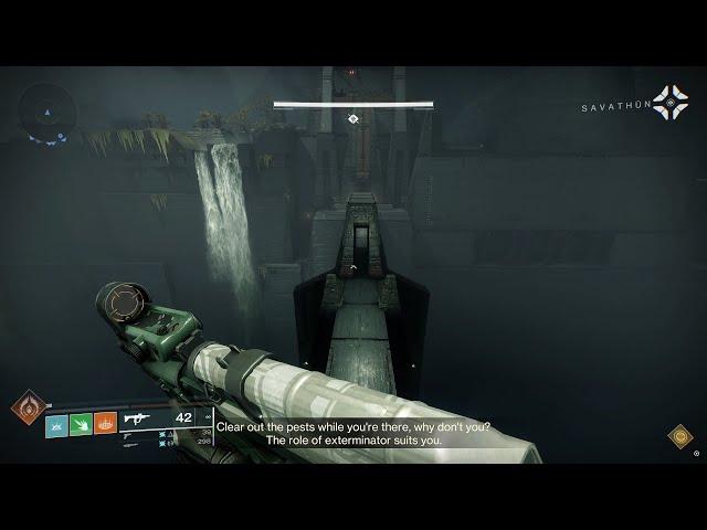 Solo Dungeon Entrance to First Encounter - New Sundered Doctrine Dungeon (Contest Mode) [Destiny 2]