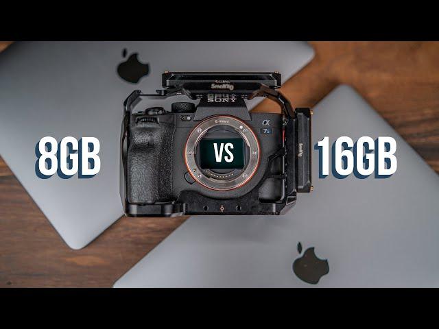 8GB vs 16GB M1 MacBook Air, Sony A7S III & Premiere Pro