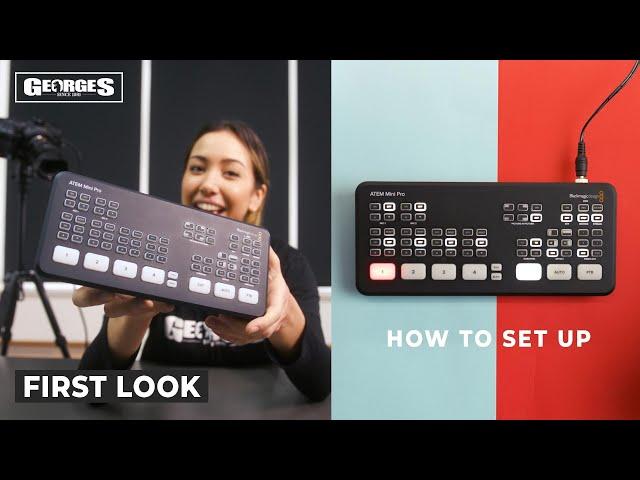 Blackmagic ATEM Mini PRO! Hands-on | How to setup?