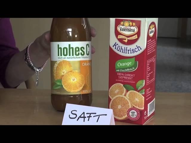 Dr. Alexa klärt auf: Saft ist nicht immer gleich Saft