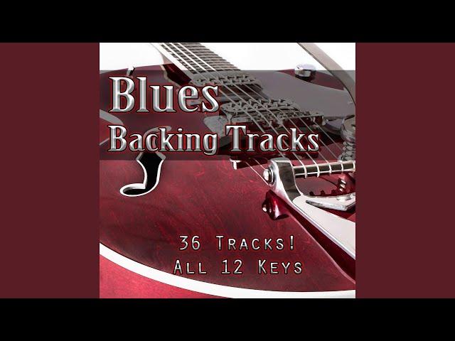 G - Slow Blues Backing Track | 46 BPM