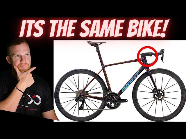 The NEW Giant TCR is Literally the Same Bike...... (just internal cables)