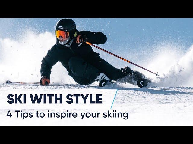 HOW TO SKI WITH STYLE | 4 Tips To Inspire Your Skiing Style With Richard Amacker