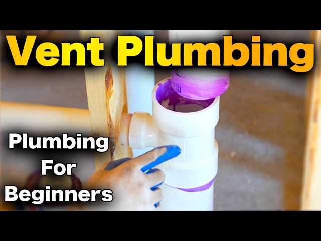 How To Vent Plumbing Pipe - Toilet, Bathroom Sink, and more!