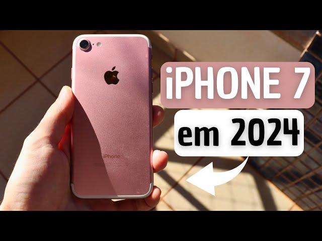 iPHONE 7 em 2024 // TUDO ainda FUNCIONA?