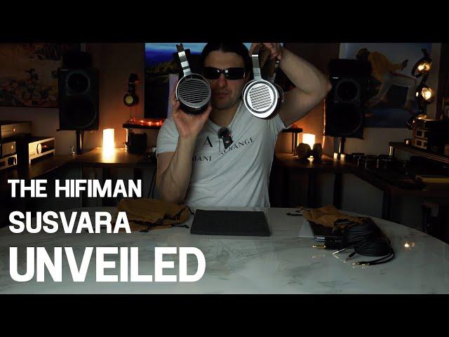 THE brand-new $8000 super flagship planar Headphones  from Hifiman. SUSVARA UNVEILED 2024.