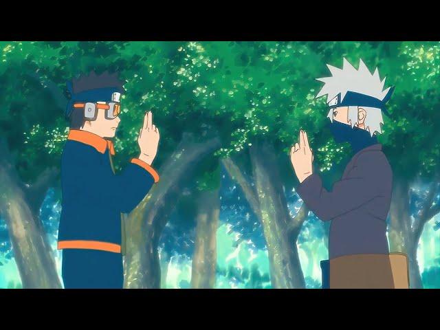 [4K, 200FPS] Kakashi vs Obito Full Fight