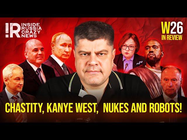 RUSSIA IS GETTING MAD  | Kayne West In Moscow, Chastity Is Mandatory, Robots On Leashes And More!