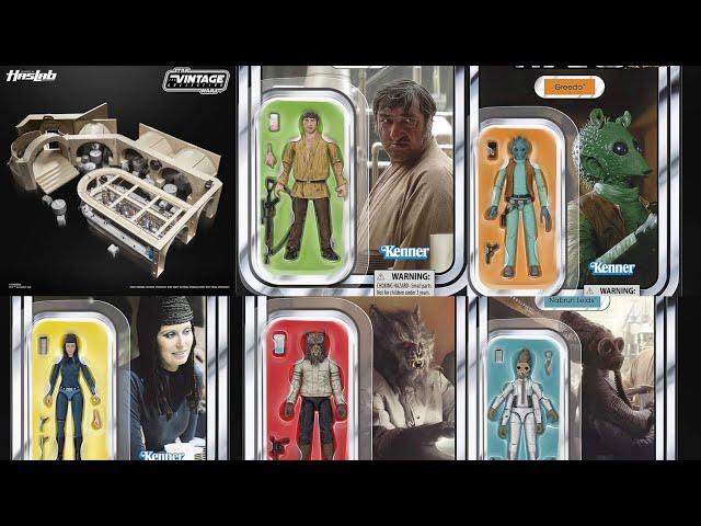 New Star Wars TVC Mos Eisley Cantina and action figures Haslab revealed whose backing this project?