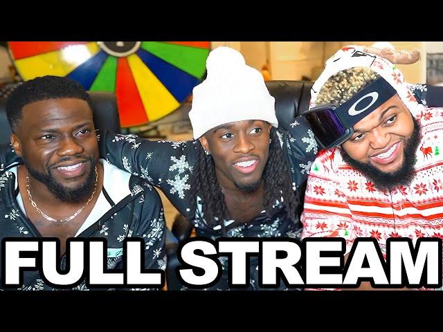 Kai Cenat Kevin Hart & Druski FULL STREAM