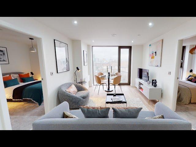 Oxygen Manchester - 2-bedroom apartment, 9th floor virtual tour