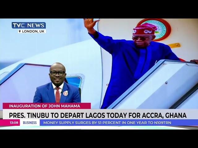 President Tinubu To Depart Lagos Today For Accra, Ghana