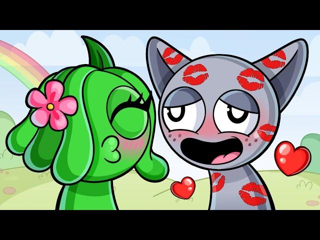 Incredibox Sprunki - Grey & Vineria Fall in Love | Incredibox Sprunki Animation