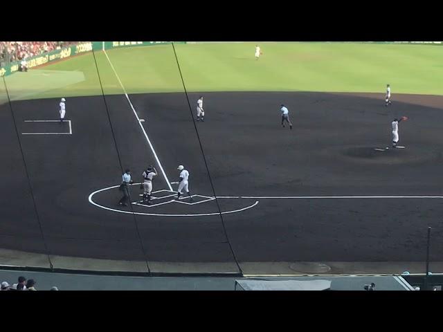 2019夏甲子園  関東一高「西部警察」で試合開始