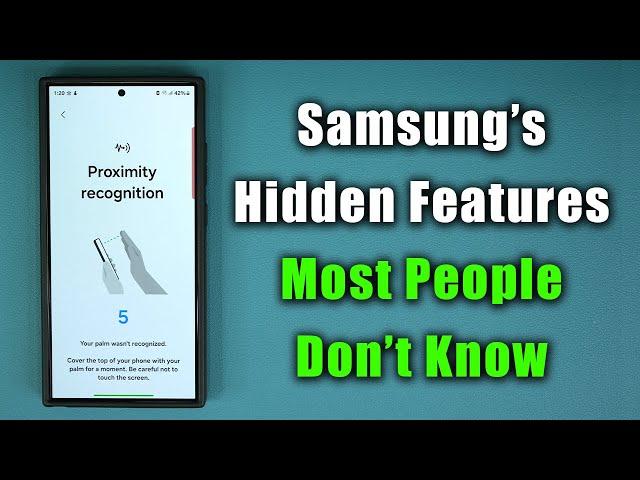 10 Powerful HIDDEN Features for Samsung Galaxy Phones - Tips & Tricks