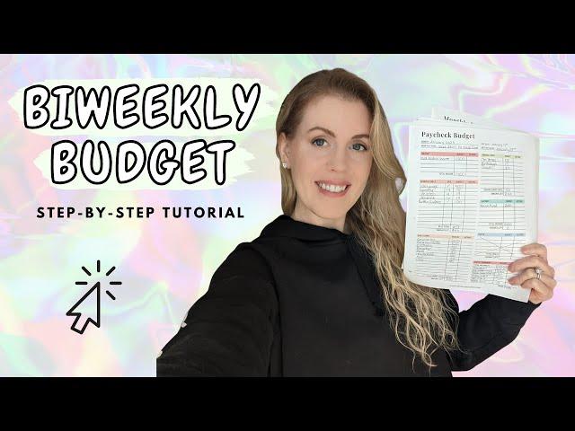 How to budget when you get paid biweekly | Step-by-step tutorial