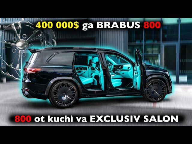 BRABUS GLS - 800 ot kuchi va noyob salon