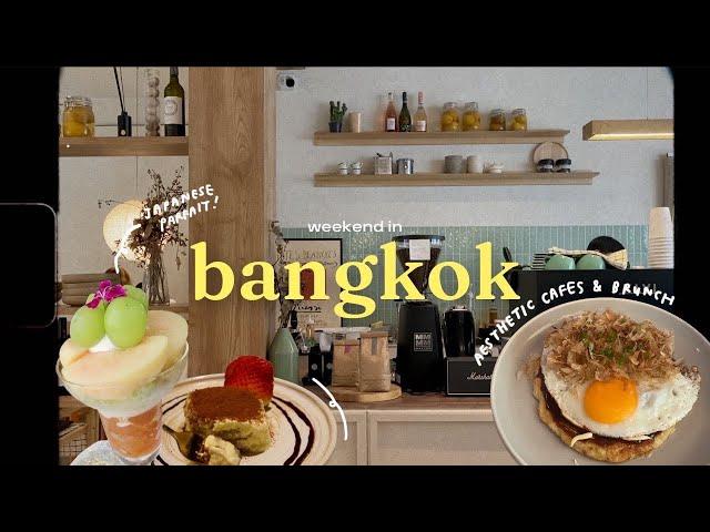 Bangkok Food Vlog | aesthetic cafes, brunch, fresh pasta & fruits parfait