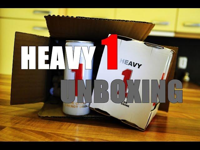 "Heavy 1 The Clear Energy Drink" - Unboxing