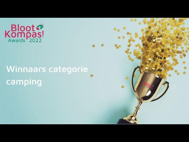 BlootKompas! Award winnaars 2022 categorie camping