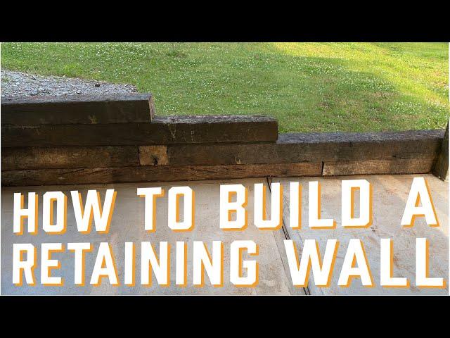 DIY Retaining Wall