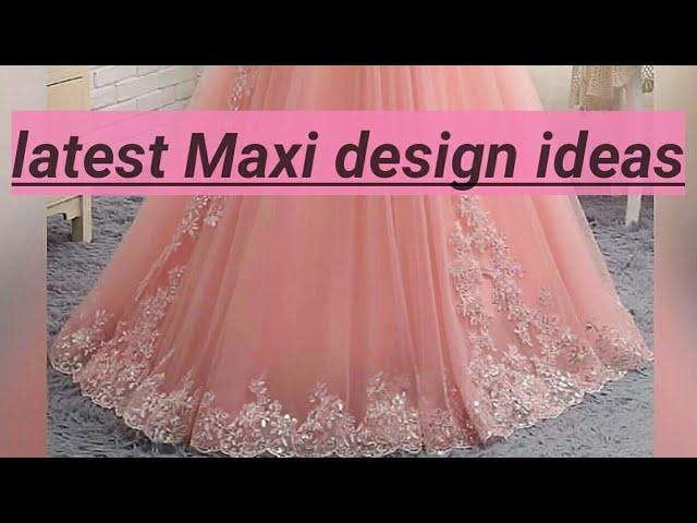 long Maxi dress designs 2020||Maxi dress ideas||long Flowy Maxi Designs//How to design maxi