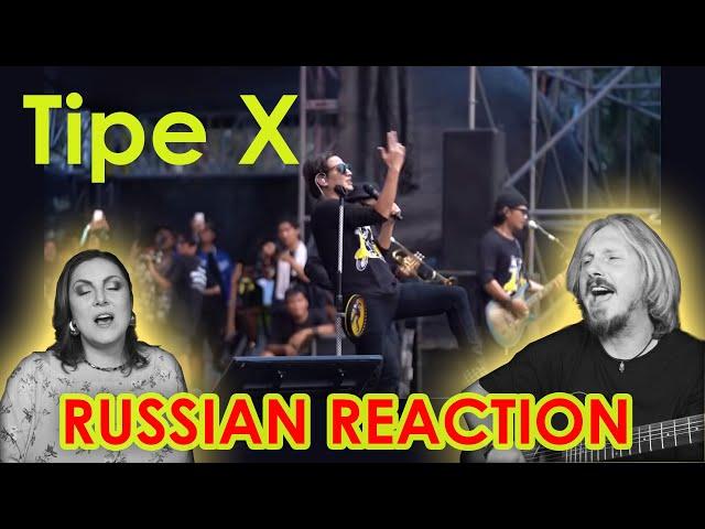 Tipe X - Genit (Live at Pesta Semalam Minggu Vol. 4)| Russian #reaction