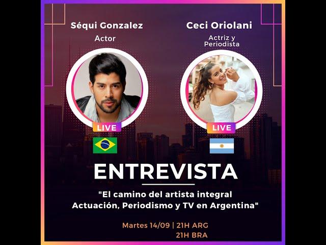 ENTREVISTA CON CECI ORIOLANI "El camino del artista integral - Actuación, Periodismo y TV"