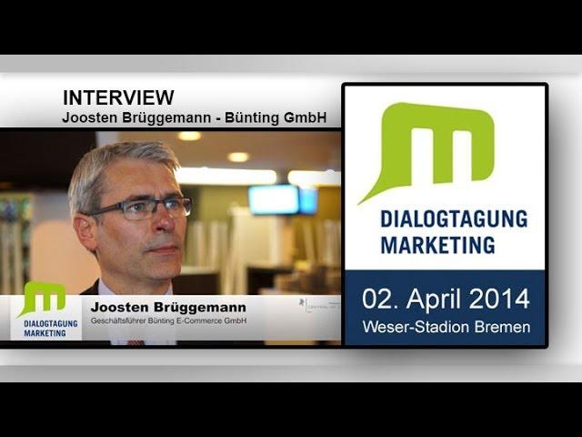 Interview Joosten Brueggemann - Geschäftsführer Bünting GmbH